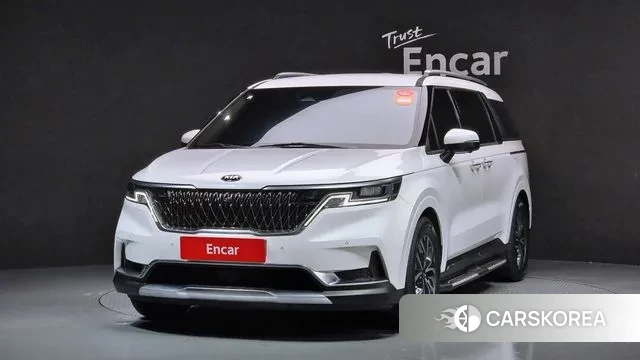 Kia Carnival 4th generation 2021 Белый из Кореи