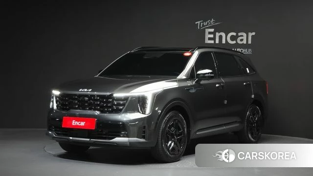 Kia The New Sorento 4th Generation 2024 Серый из Кореи