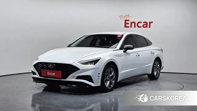 Hyundai Sonata (DN8) 2022 Белый из Кореи