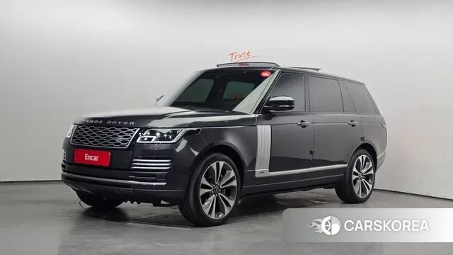 Land Rover Range Rover 4th Generation 2021 Серый из Кореи
