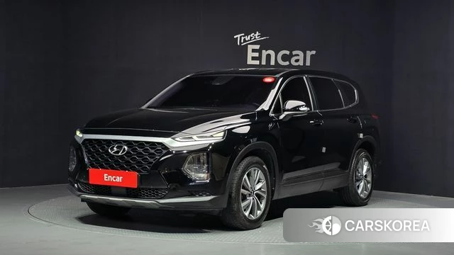 Hyundai Santa Fe TM 2018 Черный из Кореи