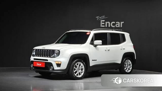 Jeep Renegade 2019 Белый из Кореи