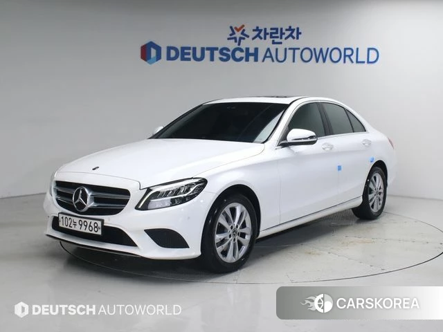 Mercedes-Benz C-Class W205 2020 Белый из Кореи