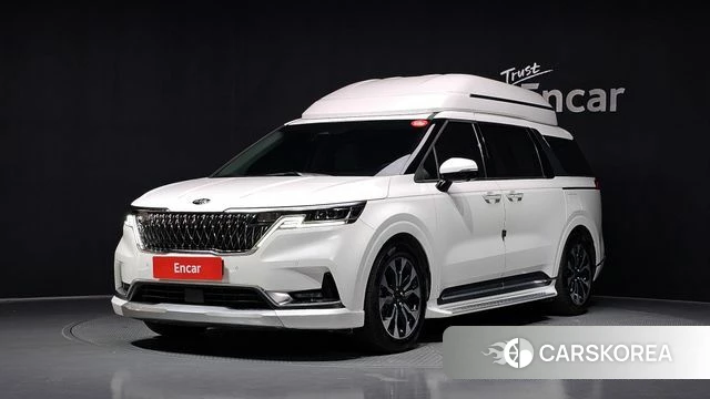 Kia Carnival 4th generation 2021 Белый из Кореи