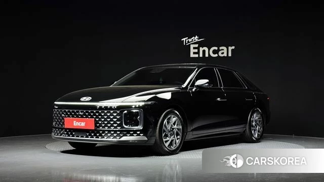 Hyundai Grandeur (GN7) 2023 Черный из Кореи