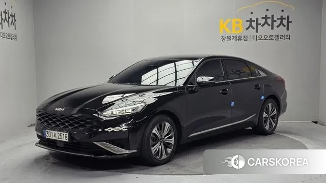 Kia K8 Hybrid 2022 Серый из Кореи