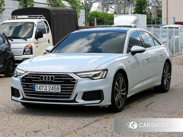 Audi A6 (C8) 2021 Белый из Кореи