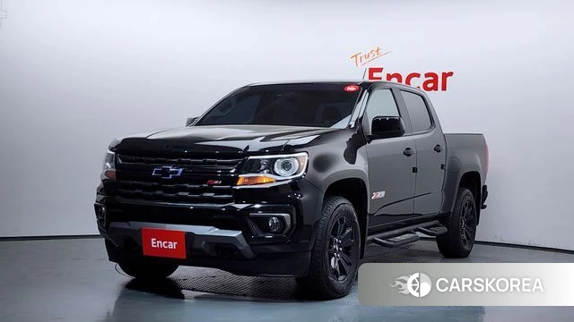 Chevrolet (GM Daewoo) Real New Colorado 2021 Черный из Кореи