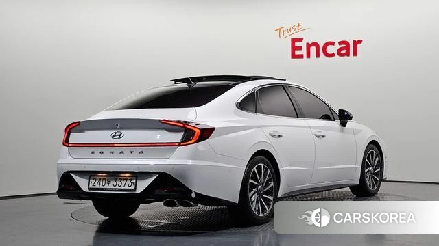 Hyundai Sonata (DN8) 2020 Белый из Кореи