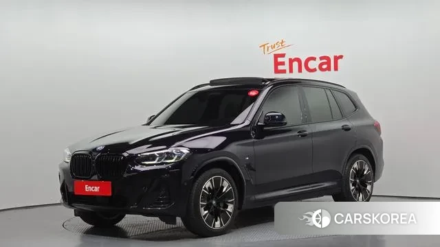 BMW iX3 2024 Черный из Кореи