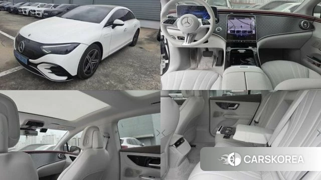 Mercedes-Benz EQE V295 2024 Белый из Кореи