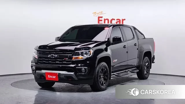 Chevrolet (GM Daewoo) Real New Colorado 2022 Черный из Кореи