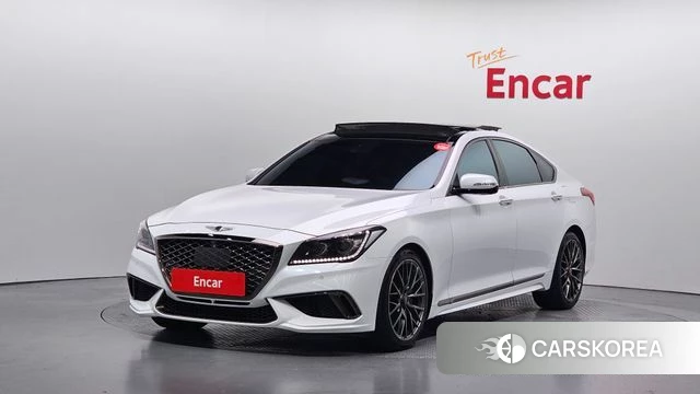 Genesis G80 2018 Белый из Кореи