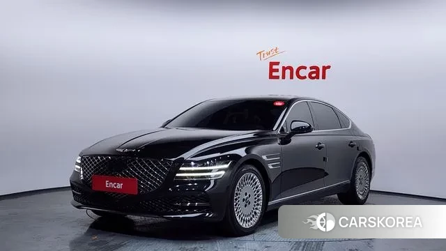 Genesis G80 (RG3) 2021 Черный из Кореи