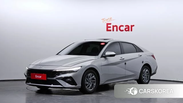 Hyundai The New Avante (CN7) 2024 Серебристо-серый из Кореи