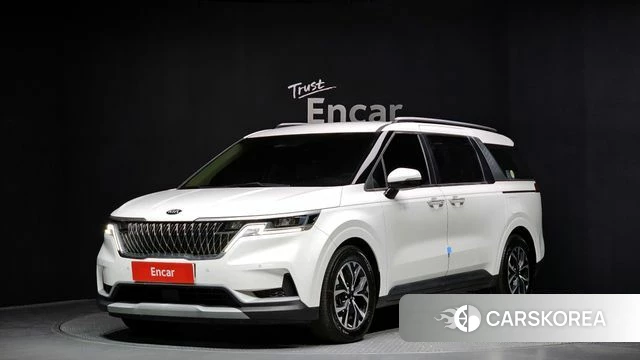 Kia Carnival 4th generation 2021 Белый из Кореи