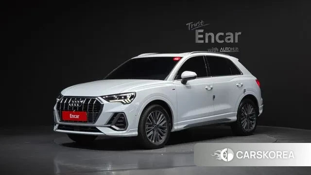 Audi Q3 (F3) 2023 Белый из Кореи