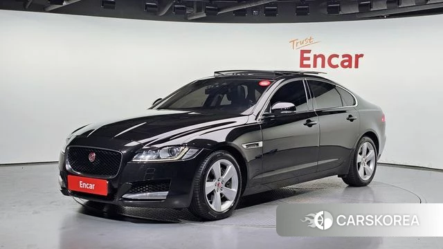 Jaguar XF (X260) 2018 Черный из Кореи