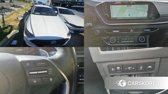 Hyundai Sonata (DN8) 2022 Белый из Кореи