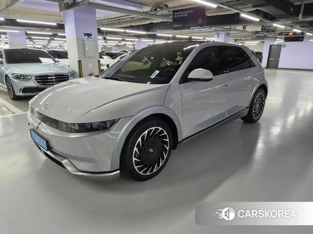 Hyundai Ionic 5 2021 Серебристо-серый из Кореи