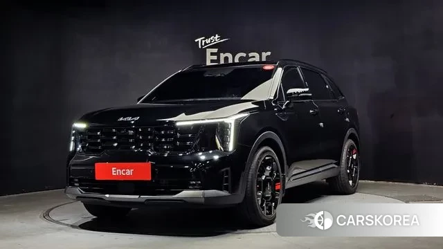 Kia The New Sorento 4th Generation 2025 Черный из Кореи