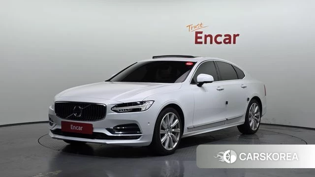 Volvo S90 2019 Белый из Кореи