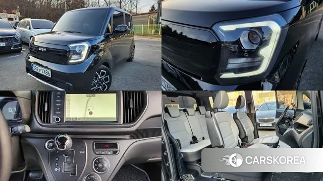 Kia The New Kia Ray 2023 Черный из Кореи