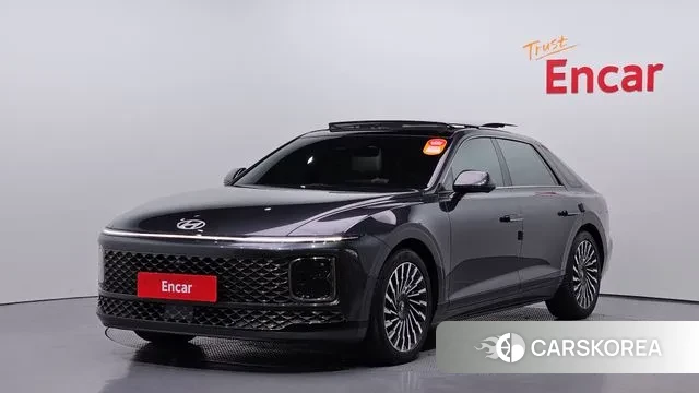 Hyundai Grandeur (GN7) 2022 Серый из Кореи