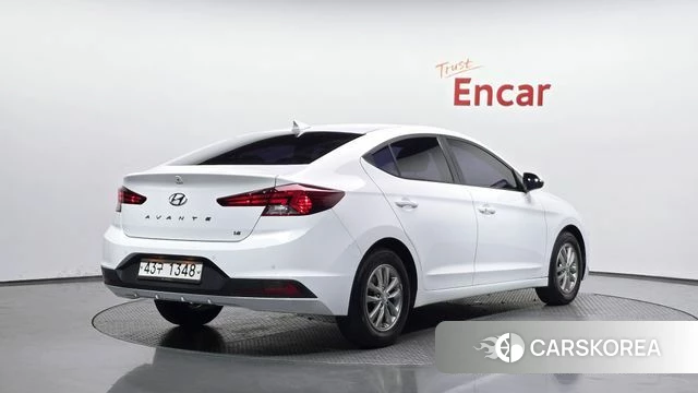 Hyundai The New Avante AD 2019 Белый из Кореи