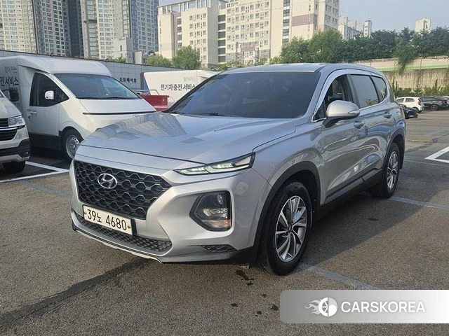 Hyundai Santa Fe TM 2018 Серебряный из Кореи