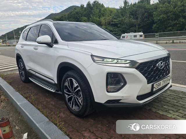 Hyundai Santa Fe TM 2018 Белый из Кореи