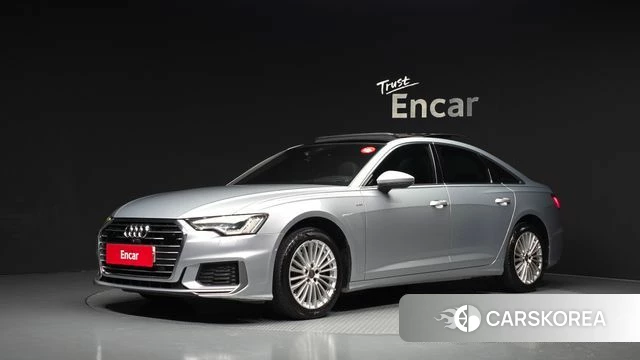 Audi A6 (C8) 2019 Серебристо-серый из Кореи