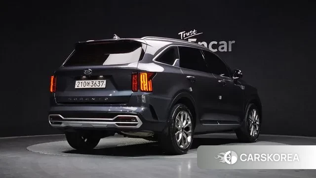 Kia Sorento 4th Generation 2021 Серый из Кореи