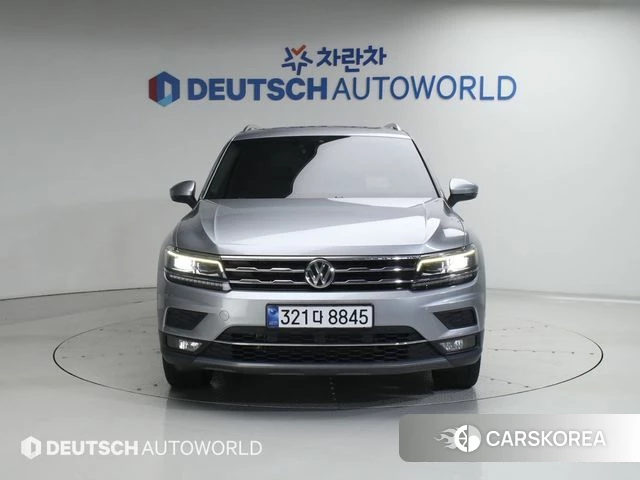 Volkswagen Tiguan Allspace 2020 Серый из Кореи