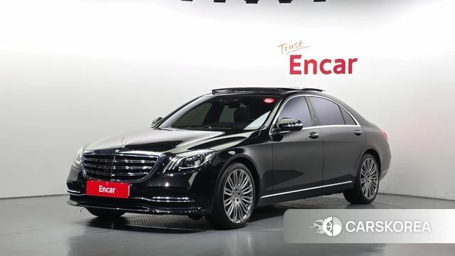 Mercedes-Benz S-Class W222 2018 Черный из Кореи