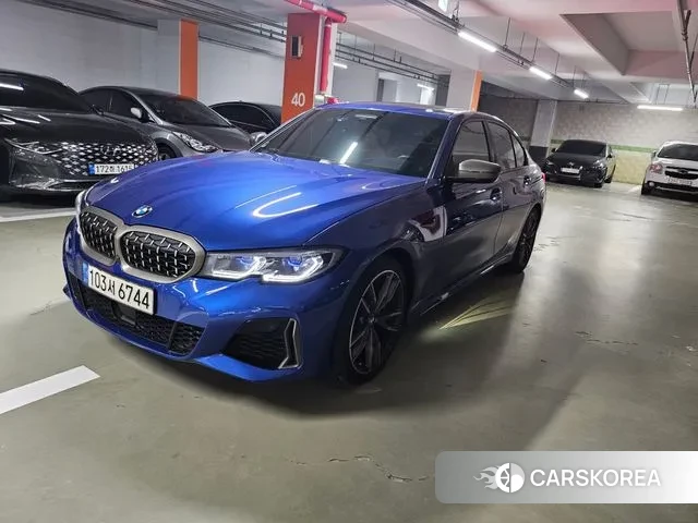 BMW 3 Series (G20) 2022 Синий из Кореи