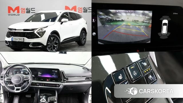 Kia Sportage 5th Generation 2022 Белый из Кореи