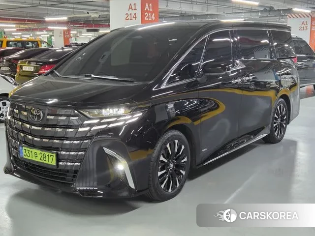 Toyota Alphard 4th Generation 2024 Черный из Кореи