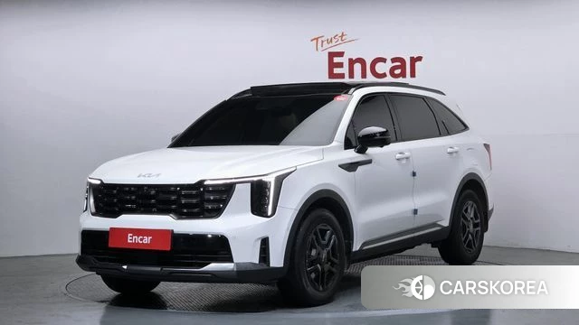 Kia The New Sorento 4th Generation 2024 Белый из Кореи