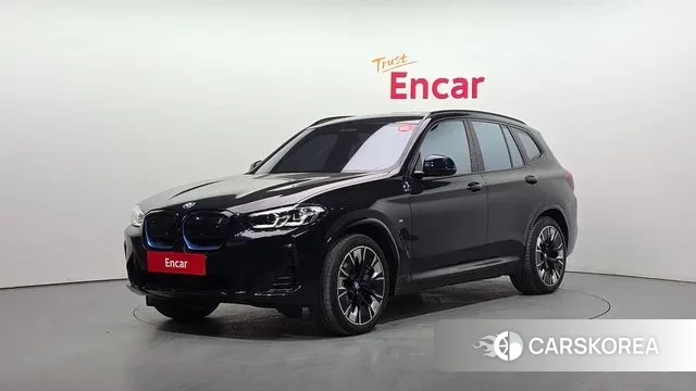 BMW iX3 2022 Черный из Кореи