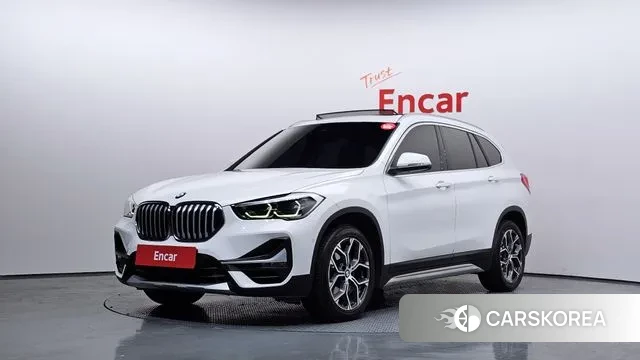 BMW X1 (F48) 2021 Белый из Кореи