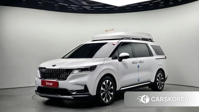 Kia Carnival 4th generation 2021 Белый из Кореи