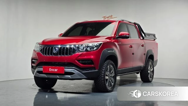 Ssangyong Rexton Sports Cannes 2020 Красный из Кореи