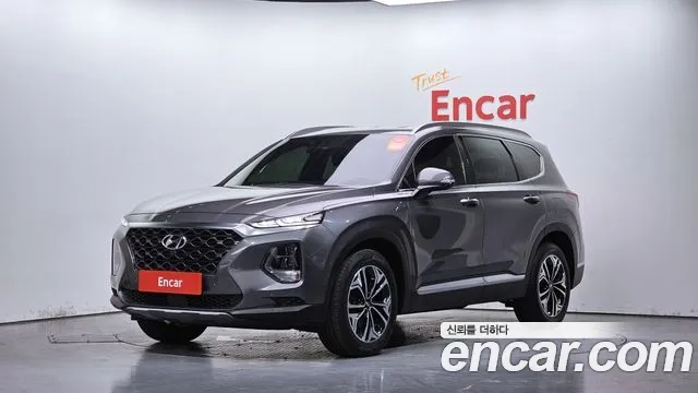 Hyundai Santa Fe TM 2019 Серый из Кореи