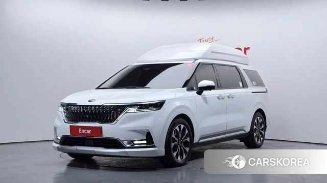 Kia Carnival 4th generation 2021 Белый из Кореи