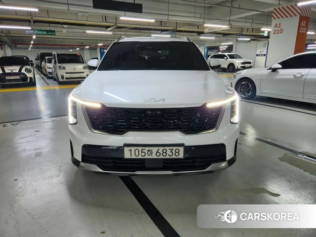 Kia The New Sorento 4th Generation 2023 Белый из Кореи