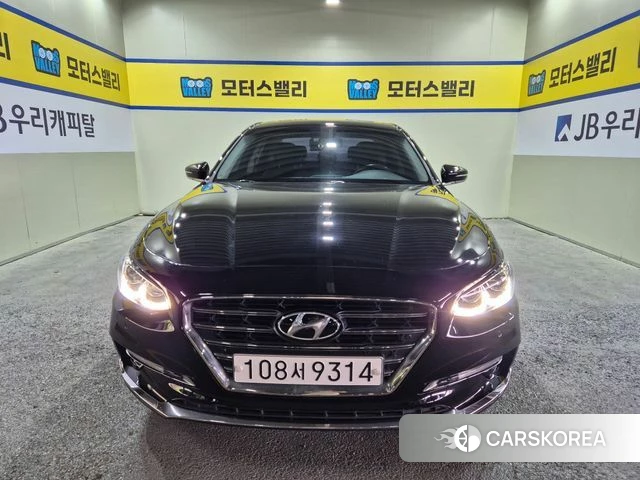 Hyundai Grandeur IG 2018 Черный из Кореи