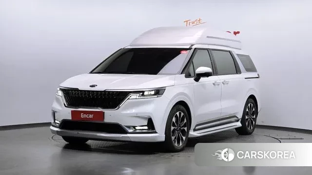 Kia Carnival 4th generation 2021 Белый из Кореи
