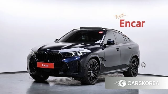 BMW X6 (G06) 2025 Черный из Кореи