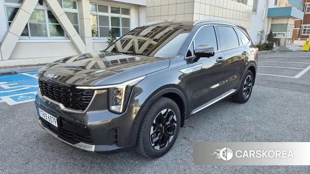 Kia The New Sorento 4th Generation 2023 Серый из Кореи